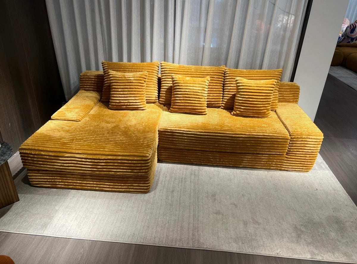 SV Cloud Rib Lounge Sofa – 2-zits met lounge