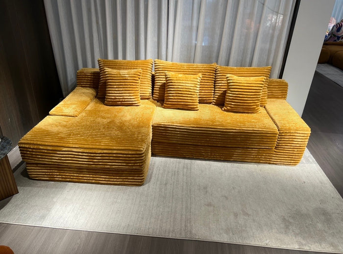 SV Cloud Rib Lounge Sofa – 2-zits met lounge